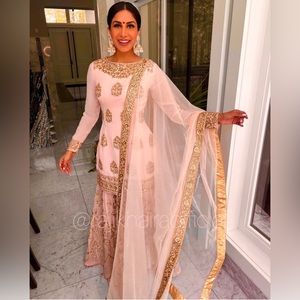 Heavy Faux Georgette With Heavy Siquans Embroidery Work With Full Sleeves Dress